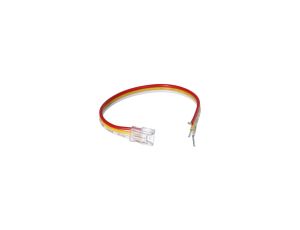Złączka do taśmy led SMD/CCT mono 8mm taśma-przewód 15cm
