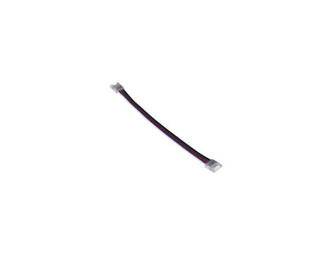 Złączka do taśmy led SMD/RGB+W kolor 10mm taśma-przewód 15cm-taśma