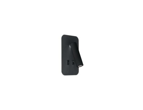 IDEUS OTELLO LED D 6W+3W BLACK
