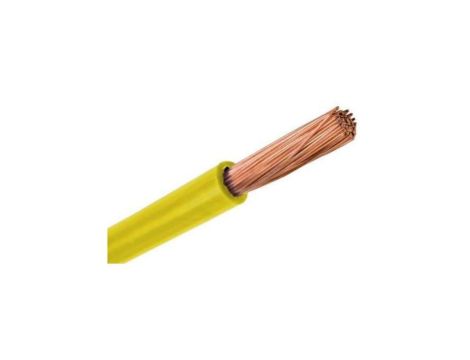 Przewód instalacyjny H07V-K / LgY 2,5 750V żółty linka giętka Helukabel 100 m
