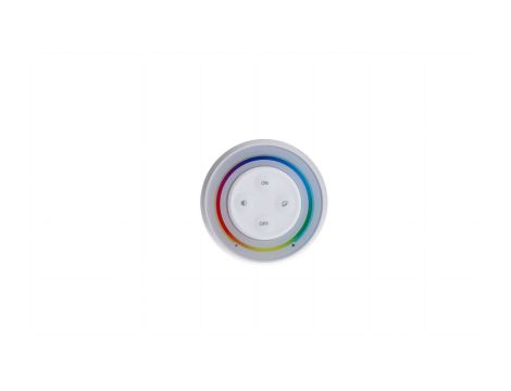 Panel MiLight 1strefa RGB+CCT biały bat ściemniacz okrągły magnetyczny S2W