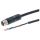VK200275 Kabel połączeniowy, 2 m, gniazdo M8 3-stykowe proste, wolny koniec kabla, PUR (poliuretan)
