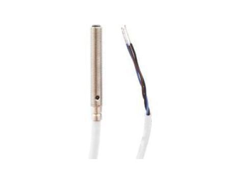 Czujnik optyczny, przycisk, M5, 10-30VDC, PNP NO, IO-Link, kabel 2m OT05E347