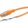 VKA0A574 Kabel połączeniowy, 10 m, wtyczka M12 4-stykowa prosta, wolny koniec kabla, PVC