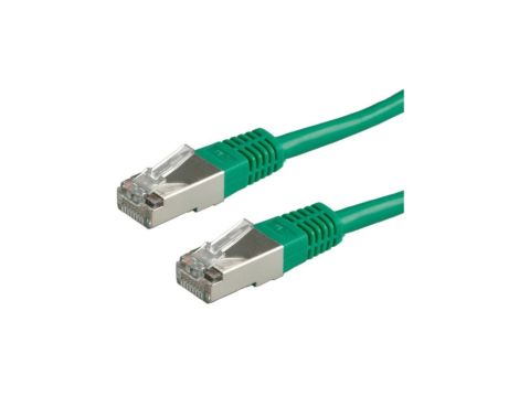 Patchcord S/FTP kat.6 PiMF kabel sieciowy LAN 2x RJ45 linka zielony 1,5m VALUE