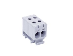 Blok rozdzielczy - odgałęźny 2 - polowy 2,5-35mm2 szary montaż płaski FJ-E35/2 1000051