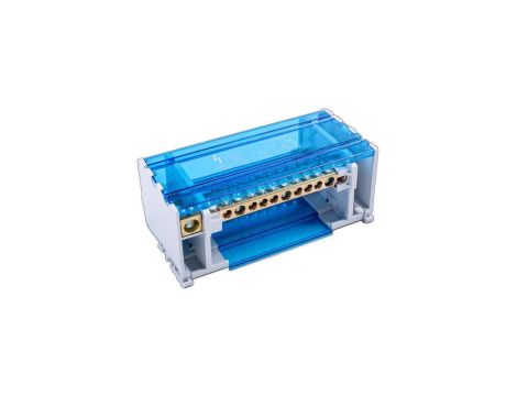 Blok rozdzielczy na szynę TH35 lub do pow. Płaskich 160A 4x12 FJ-412/160BH 90249