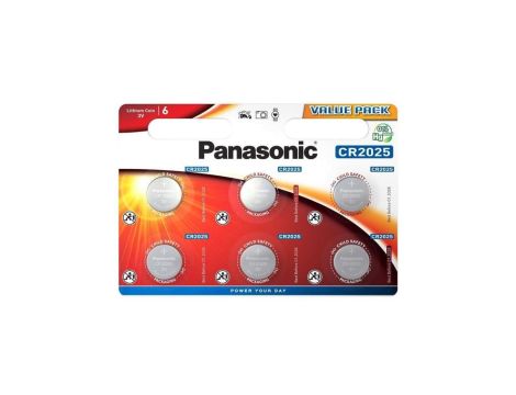 Bateria litowa CR2025 3V /6szt./