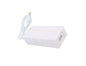 Zasilacz desktop 24W 12V 2A IEC C8/DC 2.1x5.5mm prosty POSC12200D-C8-WH