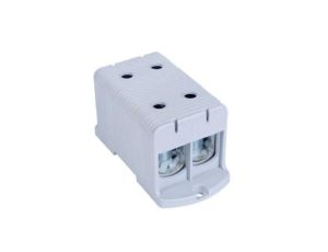 Blok rozdzielczy - odgałęźny 2 - polowy 35-240mm2 szary montaż płaski FJ-E240/2 1000072