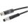 VK200F76 Kabel połączeniowy, 2 m, gniazdo M8 3-stykowe proste, wtyczka M8 3-stykowa prosta, PUR (poliuretan)