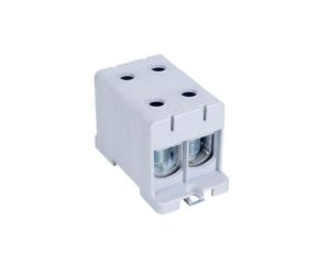 Blok rozdzielczy - odgałęźny 2 - polowy 35-150mm2 szary montaż płaski FJ-E150/2 1000066