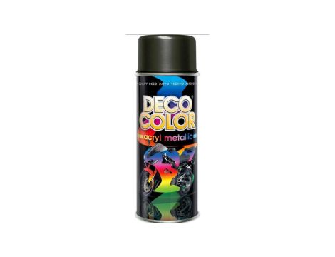 Farba w sprayu czarny metalik akryl metallic black 400ml