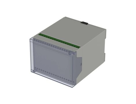 CN100AK Obudowa: na szynę DIN Y: 109mm X: 100mm Z: 75mm ABS szary IP20