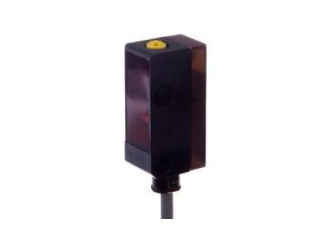 OE140170 Czujnik optyczny, odbiornik czujnika przelotowego, 10-30V DC, PNP NO, wtyczka kabla M8 3-pin 0.2m