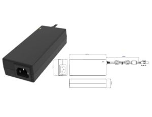 POSC19473D-2555-C14 zasilacz Desktop 90W 19V 4.73A z wtykiem DC - 5.5x2.5mm