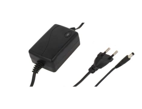 POSB12100D Zasilacz Desktop 12W 12V 1A wtyk AC: CEE 7/16, wtyk DC: 2.1/5.5 (+)