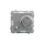 SONATA Regulator temperatury /czujnik napowietrzny/ srebny mat RTP-1RN/m/38