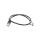 Kabel krosowy patchcord U/UTP kat.5e CCA czarny 0,5m 68643