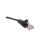 Kabel krosowy patchcord U/UTP kat.5e CCA czarny 3m 68649
