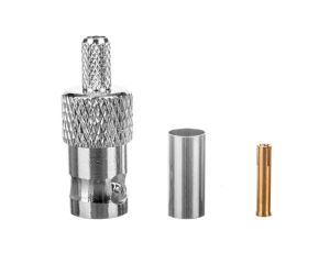 Wtyk BNC ze złotym pinem /do kabla RG 58/U/ 11357