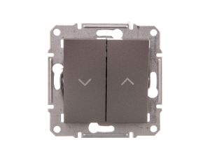 ASFORA Przycisk żaluzjowy (z. śrub.) bez ramki stal EPH1300362