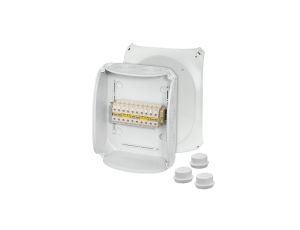 Puszka odgałęźna 255x205x112 5x16mm2 CU/AL IP66 szara DK 2516 A 62000166