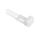 Opaska kablowa otwierana wielokrotnie 200x7,5mm biała BMWB5250E /100szt./
