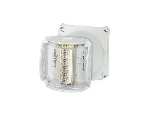 Puszka odgałęźna 130x130x77 14x4mm2 CU/AL IP66 szara RK 0614 T 62000177