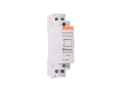 Przekaźnik modułowy mocy 2R 20A 230V AC, styk AgSnO2 22.24.8.230.4000
