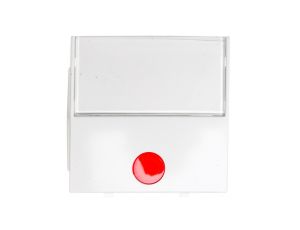 B.Kwadrat Klawisz z 5 soczewkami i polem opisowym biały połysk 5316968999