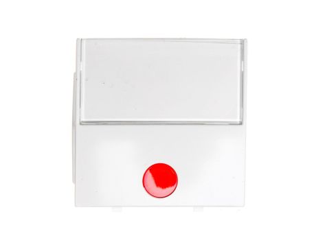 B.Kwadrat Klawisz z 5 soczewkami i polem opisowym biały połysk 5316968999