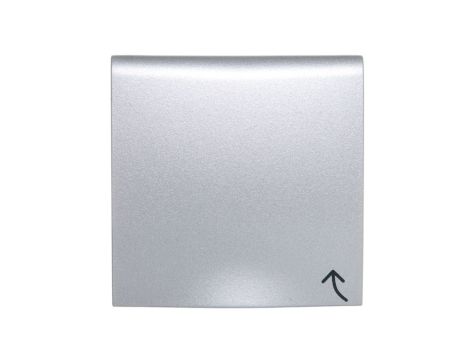 B.Kwadrat/B.7 Płytka czołowa gniazda z/u z pokrywą aluminium 3965898994