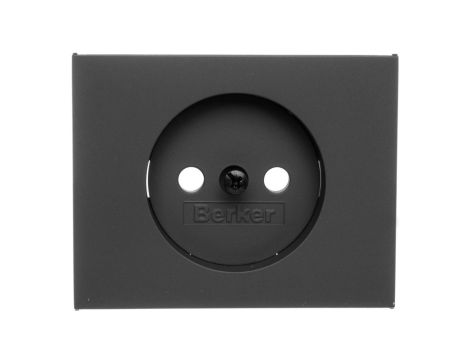 K.1 Płytka czołowa gniazda b/u antracyt mat lakierowany 3967157006