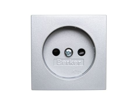 B.1/B.7 Płytka czołowa gniazda b/u aluminium 3967331404