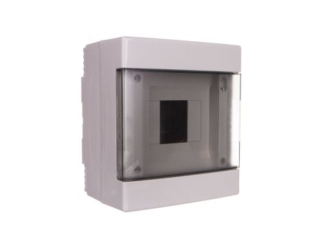 Rozdzielnica modułowa 1x4 natynkowa drzwi transp. seria 600 IP40 150x170x100 szara EC60004 /opak. 22/