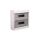 Rozdzielnica modułowa 2x18 natynkowa drzwi transp. seria 600 IP40 400x400x130 szara EC60036