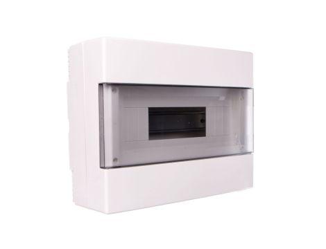 Rozdzielnica modułowa 1x12 natynkowa drzwi transp. seria 600 B IP40 280x220x100 biała EC60012B /opak. 8/