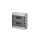 Rozdzielnica modułowa 2x18 natynkowa drzwi transp. seria 620 IP65 400x400x140 szara EC62036