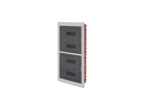 Rozdzielnica modułowa 4x18 podtynkowa drzwi transp. seria 630 IP40 450x853x119 szara EC63072