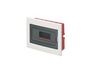 Rozdzielnica modułowa 1x12 podtynkowa drzwi transp. seria 630B IP40 320x240x80 biała EC63012B /opak. 7/