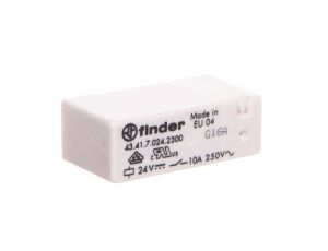 Przekaźnik miniaturowy 1P 10A 24V DC, styk AgCdO 43.41.7.024.2300