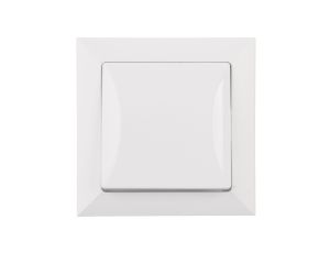 OPAL Przycisk zwierny /światło/ z podświetleniem biały WP-6 Op/S