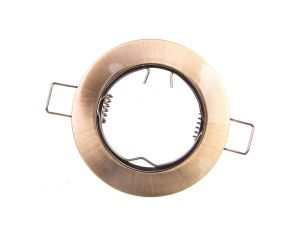 Sufitowa oprawa punktowa PORTO, IP20, okrągła, patyna, TYP 5514