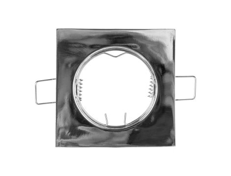 Oprawa punktowa PORTO, IP20, kwadrat, chrom, TYP DS10