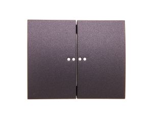 SISTENA LIFE Klawisz podwójny z podświetleniem choco 771279