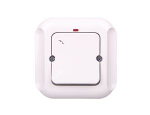 TOPAZ Łącznik schodowy z podświetleniem biały WP-5T/S