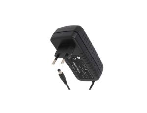 POSB12300A, zasilacz 12V/3A/36W, czarny, adapter horyzontalny, gniazdo AC:CEE7/16. wtyk DC:2.1/5...