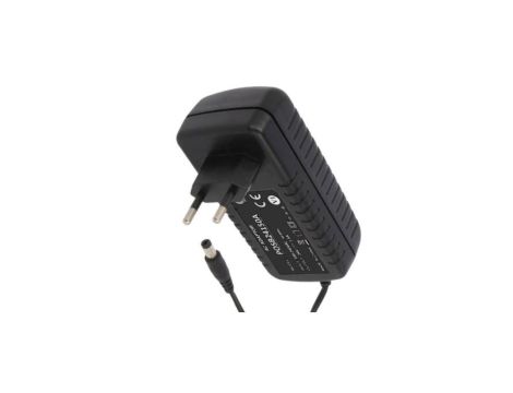 POSB12300A, zasilacz 12V/3A/36W, czarny, adapter horyzontalny, gniazdo AC:CEE7/16. wtyk DC:2.1/5...