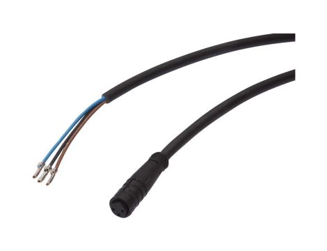 Kabel połączeniowy, 5 m, gniazdo mini 3-PIN proste, wolna końcówka kabla 3-PIN, PUR (poliuretan) VK500015